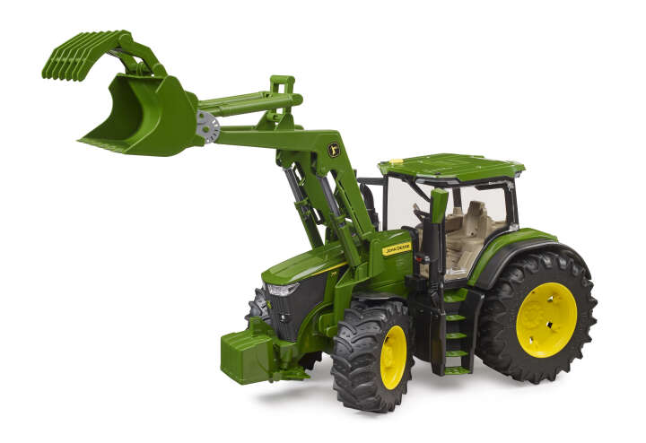 bruder John Deere Traktor 7R 350 mit Frontlader